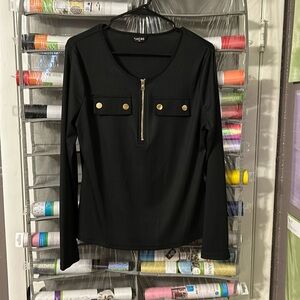 Black Longsleeve top